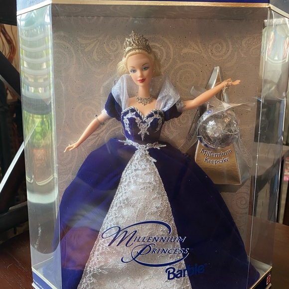 RARE 2000 Millennium Princess Barbie Doll SET, Collector’s Edition, NIB - Picture 8 of 10